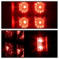 Acanii For 1985-2005 Chevy Astro Van Gmc Safari Black Led Tail Lights Brake Lamps Replacement Driver Passenger Side