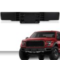 Front Bumper Grille Trim Panel And License Plate Bracket Mount Fascia Cover Set For Ford F150 2015 2016 2017 Not Fit Ecoboost 