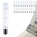 Satco 8w T9 Led Light Bulb 4000k Cool White 800 Lumens Clear 300 Degree Beam E26 Medium Base 92 Cri Dimmable Wet Rated Ip65 