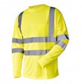 L M Hi Vis T Shirt Ansi Class 3 Reflective Safety Lime Orange Short Long Sleeve High Visibility 2xl L 