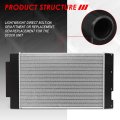 Dpi 13255 Factory Style 1-row Cooling Radiator Compatible With Scion Tc At 2011-2016 Aluminum Core