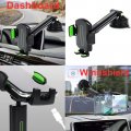 Car Phone Holder Mounta Upgraded Versiona Super Suction Cup Cell Stand Hiyitks Universal Hand-free Dashboard Windshield Stable
