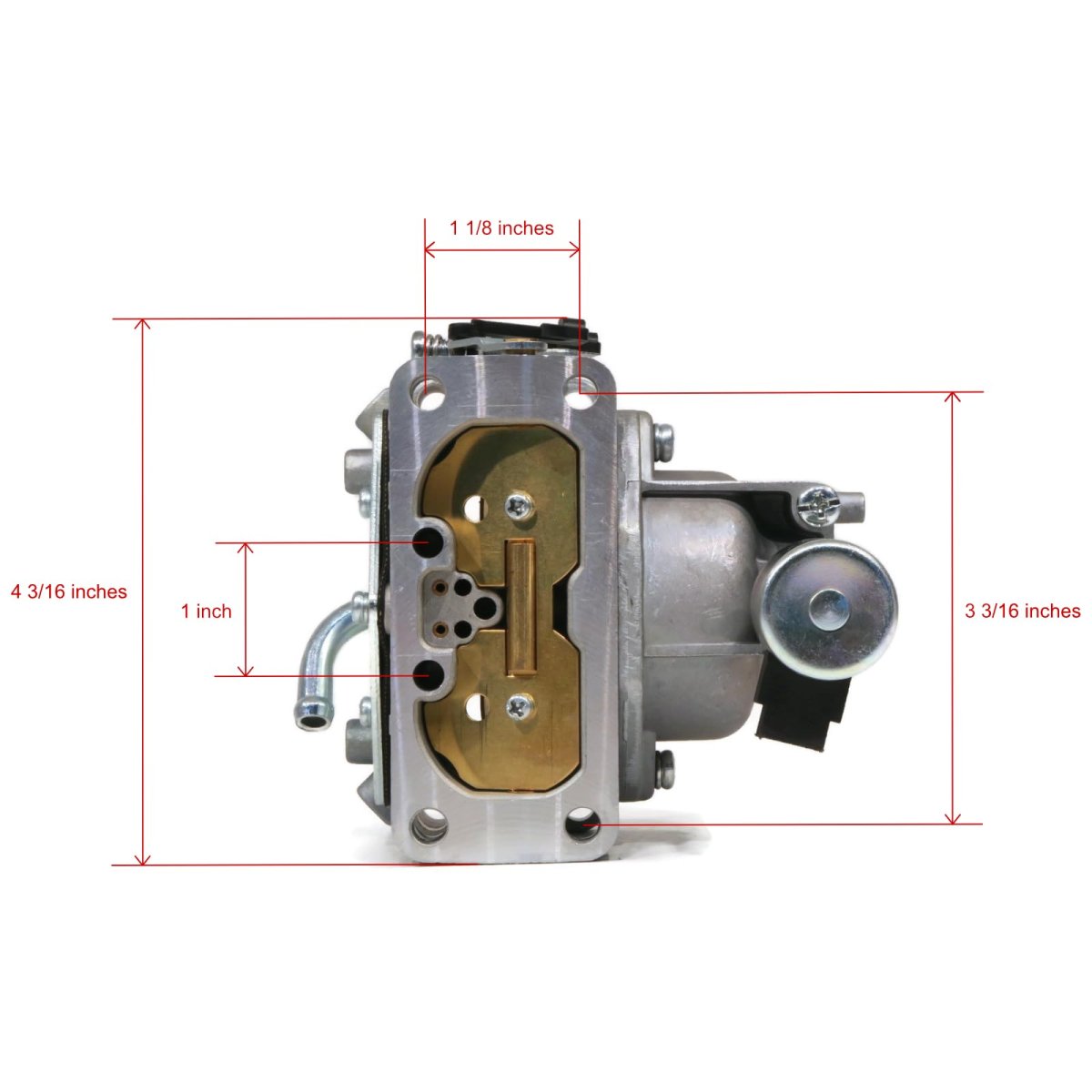 Carburetor Kit For Kawasaki 4 Stroke Fh721v-bs21 Fh721v-bs22 Lawn Mower Motors With 7 Gaskets