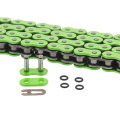 Green O Ring Chain And Sprocket Kit For Kawasaki Klx300r 2003 To 2007 Silver 13 47 110l Steel Front Rear Sprockets
