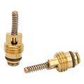 Car Air Conditioning Valve Core 20 Pcs Aluminum Alloy Copper Automotive Ac High Pressure Cores