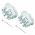 M Mati 2 Pcs Front Axle Nuts With Pins For Honda Rancher 420 Foreman 500 520 2014-up Rubicon 2015-up 90304-hm7-000