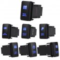 Car Rocker Switch On-off Led Light Keenso 12v Blue Auto On Off Toggle For Hilux Landcruiser Vigo Led Bar