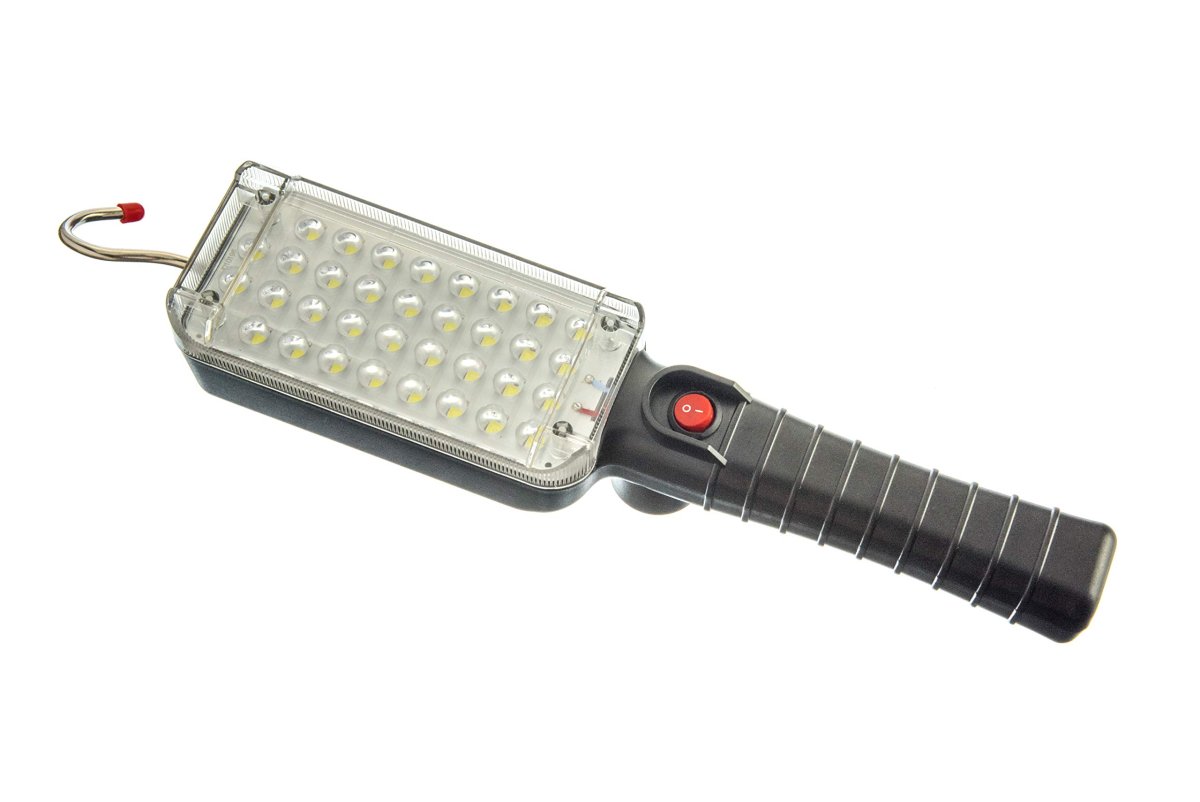 Heavy Duty 500 Lumens Work Light Fl9041wl-cob-1pc Rechargeable Led Job Site Lighting With Hook And Magnet Mount Black Metal