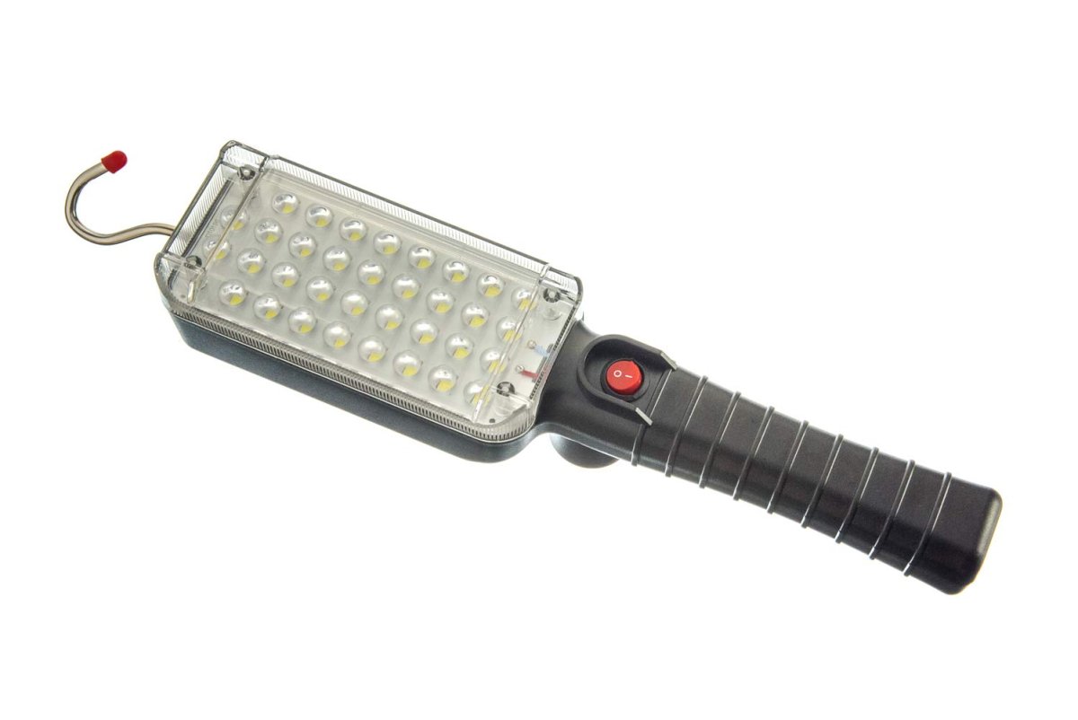Heavy Duty 500 Lumens Work Light Fl9041wl-cob-1pc Rechargeable Led Job Site Lighting With Hook And Magnet Mount Black Metal