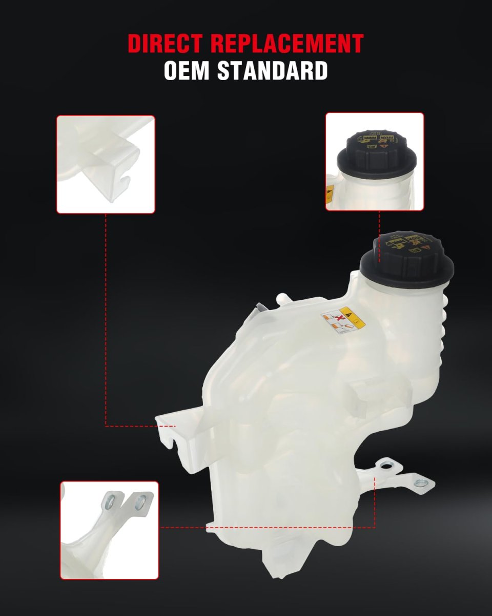 Engine Coolant Reservoir Tank Front 603-759