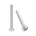 Uxcell M8x70mm Machine Screws Pan Phillips Cross Head Screw 304 Stainless Steel Fasteners Bolts 5pcs 