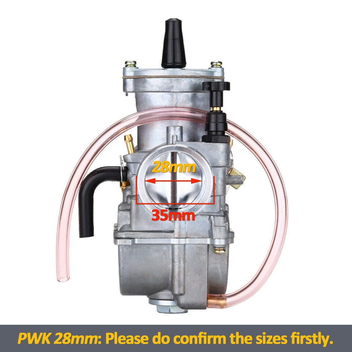Pwk 28mm Carburetor For Honda Kawasaki Suzuki Yamaha 50cc 125cc 150cc 250cc 500cc Atv Quad Scooter Dirt Pit Mini Bike Universal
