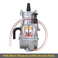 Pwk 28mm Carburetor For Honda Kawasaki Suzuki Yamaha 50cc 125cc 150cc 250cc 500cc Atv Quad Scooter Dirt Pit Mini Bike Universal