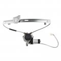 A-premium Power Electric Window Regulator With Motor Compatible Mitsubishi Galant 1999-2003 Sedan Rear Left And Right 2-pc Set
