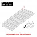 Blue Drive Chain For Kawasaki Lakota 300 Kef300a Kef300b 1995-2003 Model Kvtr-19646