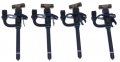 Solarhome 4x Pencil Fuel Injector Re38087 Re36939 For John Deere 310c 490e 750c 4039 4045 450g 455g 550g 555g 650g 750b 755b