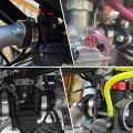 Newsmarts 45mm Hsr Carburetor Flange Intake Pipe Adapter Manifold Boot For Keihin Cv Mikuni Hsr45 Carb Electra Glide Road King