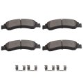 4pcs Brake Pads Kits Front Fit For Cadillac Escalade Chevrolet Gmc D1367-8472 