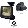 Armor All Premium 1080p High Definition Dual Camera Dash Cam With G-sensor Collision Detection And Motion