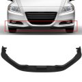 3pcs Matte Black Front Bumper Lip For 0 2011-2012 Honda Cr-z 
