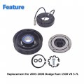 A C Compressor Clutch Assembly Kit 10s17e Replacement For 2003-2007 1500 V8 5 7l
