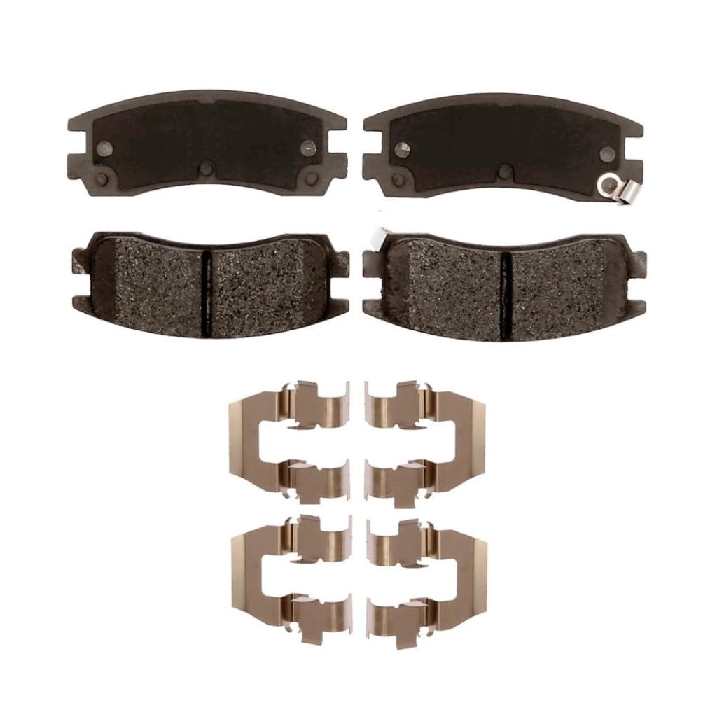 Disc Brake Pad Set Rear For Buick Park Avenue 1997 2005 0 20 In Friction Material Ceramic Composition