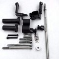 Httmt Mt221-001- Black Swingarm Spools Frame Slider Compatible With 99-07 Suzuki Hayabusa Gsx 1300r Gsxr1300