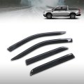 Out-channel Window Vent Visor Deflectors Tape-on Side Rain Guards For Ford Maverick Xl Xlt Lariat 2022-2025 4pcs Smoky 