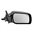 00-04 Toyota Avalon Right Passenger Mirror Power Non-painted Black W Heat Memory 10 Hole 9 Pin Connector