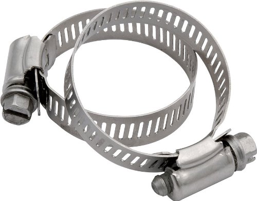 Allstar Performance All18334 2 Od Stainless Steel Hose Clamp Pair