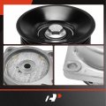 A-premium Belt Tensioner Assembly With Pulley Compatible Ford F-150 F-250 Super Duty F-350 F-450 F-550 E-150 Econoline E-250