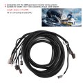 20ft Main Modular Ignition Wiring Harness Cable Connector Kit 176340 For Johnson Evinrude Omc Outboard Motor Remote Control Box