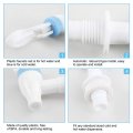 Uxcell 4pcs Water Cooler Faucet Plastic Dispenser Clean Spigot Fit Adaptor Hot Cold Tap Replacement Blue