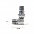 The Rop Shop Angle Hose Replacement Kit For Meyer 15072 Quick Connect