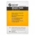 Niche Brake And Parking Pad Set For Honda Dn-01 Nsa700a 06455-mck-a02 Front Rear Semi-metallic