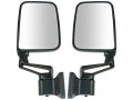 Manual Door Mirror Set Of 2 Paint To Match Compatible With 1987-1995 1997-2002 Jeep Wrangler 