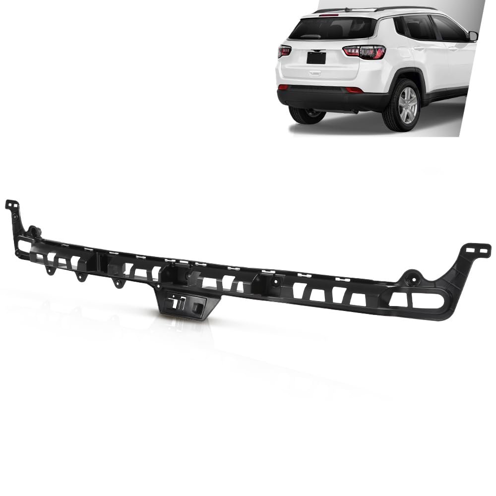 Rear Center Bumper Cover Support Rail Mount Bracket For Jeep Compass 2017 2019 Part Number 68244459ab 68244459aa Black Pp