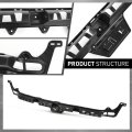 Rear Center Bumper Cover Support Rail Mount Bracket For Jeep Compass 2017 2019 Part Number 68244459ab 68244459aa Black Pp