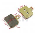 Disc Brake Pad Set For Ducati M 696 Monster Aprilia Etv 1000 Caponord -fa266 B078491h58
