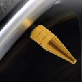 8 Pack Gold Long Spiked Wheel Tires Valve Stem Caps Metal Thread Kit For 1997-2016 Honda Cr-v 