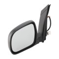 Door Mirror For Toyota Sienna 2004 2010 Driver Side Black Textured Finish Power Glass Manual Folding Non Heated Replacement 