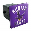 Hunter College Hawks Logo Tow Trailer Hitch Cover Plug Insert 2