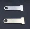 Semt-2x Universal Motorcycle Helmet Strap D-ring Steel Lock Extensions Scooter Biker B074mk44c2