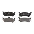 Rear Disc Brake Pads For Mercedes Benz Ml430 1998 1999 2000 2001 Semi Metallic Gold Classification Wear Sensor And Shims 