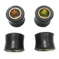 4 Pcs Motorcycle 12mm And 10mm Shock Absorber Pack Rear Bush