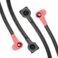 Caltric Ignition Coil Spark Plug Wire 52 59 3 Cm Compatible With Polaris Ranger 800 4x4 6x6 2011-2017