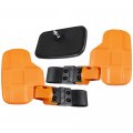 Niche Orange Breakaway Rear Side View Mirror Combo For X Utv Offroad 1 75 Inch Roll Cage Bar