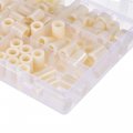 Uxcell Abs Round Spacer Assortment Kit Id 8 2mm Od 14mm For Screws 8 Sizes Plastic Standoff 5mm 8mm 10mm 12mm 15mm 18mm 20mm
