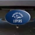 University Of Nebraska At Kearney Lopers Logo Oval Tow Hitch Cover Trailer Plug Insert 2