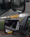 Hercoo Side Mirror Light Turn Signals Running Lights Led Sequential Switchback White Dynamic Amber Lamp Smoked Lens Assembly